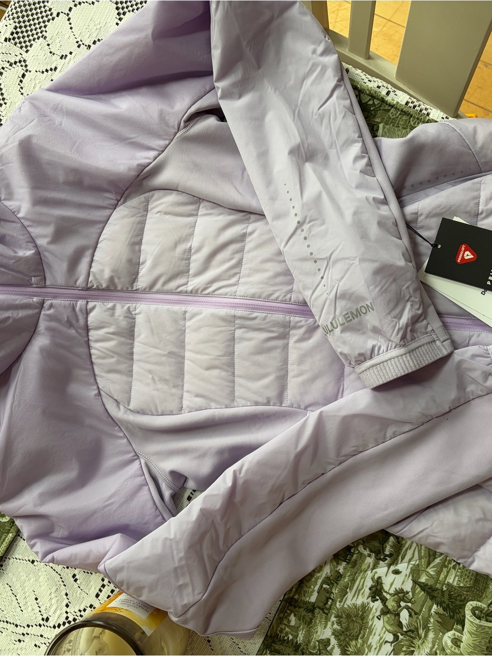 lululemon athletica Light Lavender Puffer Jacket